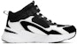 (JR) Skechers Mid Top Retro 'Hitam dan Putih' 302583L-BKW