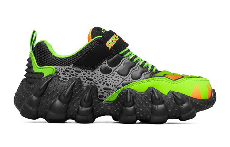 Order (Youth) Skechers Mighty Claws 'Black Green' 400110L-BKLM