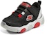 (Youth) Skechers Mighty Glow Sneaker 'Black Red' 402040N-BKRD