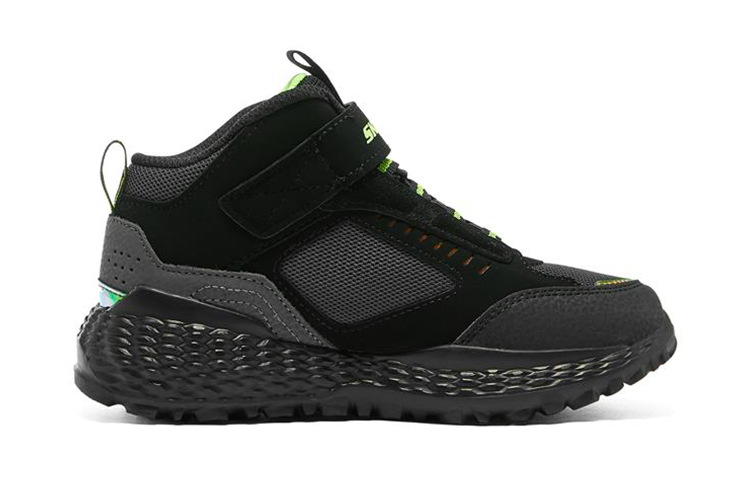 Order 大童 Skechers Monster 高筒 兒童跑步鞋 黑綠