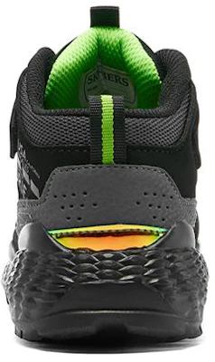 大童 Skechers Monster 高筒 兒童跑步鞋 黑綠 Shop 大童 Skechers Monster 高筒 兒童跑步鞋 黑綠