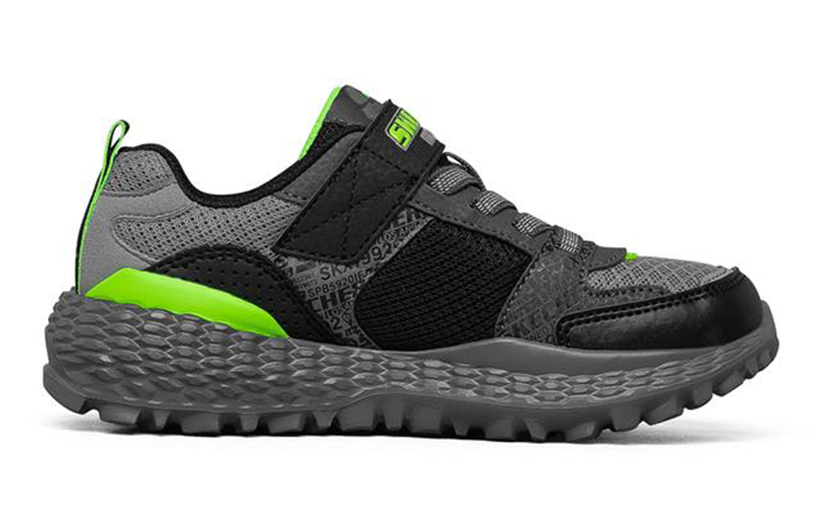 Order (JR) Skechers Monster 'Hitam Abu-abu' 403684L-BKGY