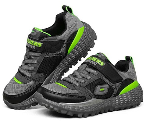 (JR) Skechers Monster 'Hitam Abu-abu' 403684L-BKGY Lookbook (JR) Skechers Monster 'Hitam Abu-abu' 403684L-BKGY