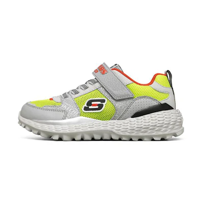 (Youth) Skechers Monster 'Grey Yellow'
