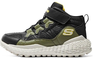 (Youth) Skechers Monster Sneakers 'Olive Green White Black' 405229L-BKOL (Youth) Skechers Monster Sneakers 'Olive Green White Black' 405229L-BKOL