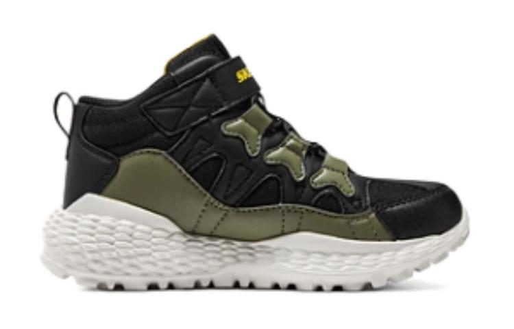 Order (JR) Skechers 怪兽运动鞋 '橄榄绿白黑' 405229L-BKOL