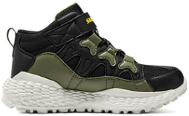 (JR) Skechers 怪兽运动鞋 '橄榄绿白黑' 405229L-BKOL Order (JR) Skechers 怪兽运动鞋 '橄榄绿白黑' 405229L-BKOL