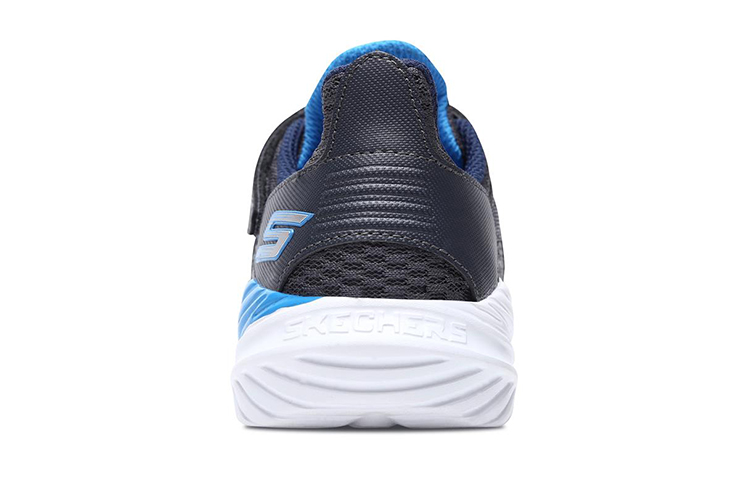 Shop (JR) Skechers Nitro Sprint ''Zwart Blauw'' 97766L-CCBL