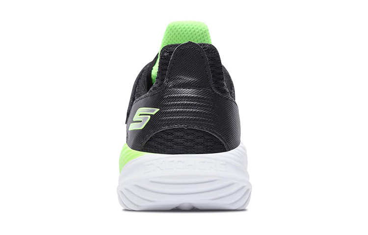 Shop (JR) Skechers Nitro Sprint ''Zwart Groen'' 97766L-BKLM