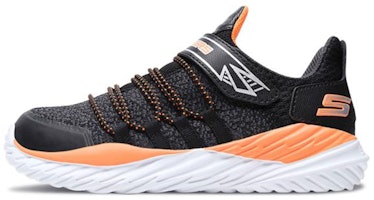 (Youth) Skechers Nitro Sprint 'Black Orange' 97766L-BCOR (Youth) Skechers Nitro Sprint 'Black Orange' 97766L-BCOR