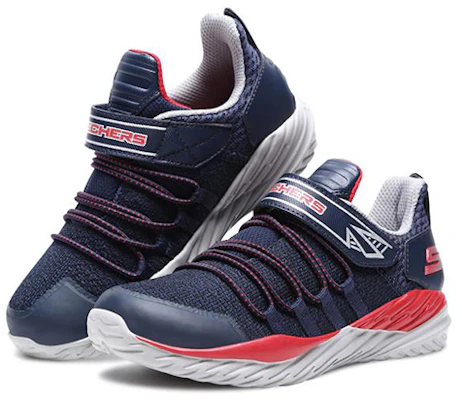 (JR) Skechers Nitro Sprint ''Blau Rot'' 97766L-NVRD Lookbook (JR) Skechers Nitro Sprint ''Blau Rot'' 97766L-NVRD