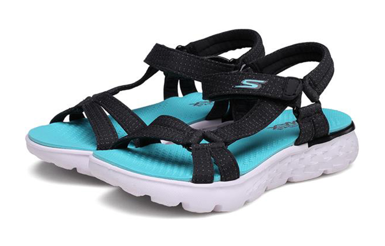 Lookbook (JR) Skechers On-The-Go 400 ''Zwart Blauw'' 86783L-BLK