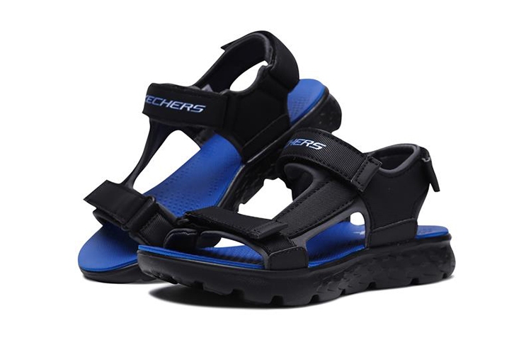 Lookbook (JR) Skechers On-The-Go 400 ''Noir Bleu'' 95697L-BKRY