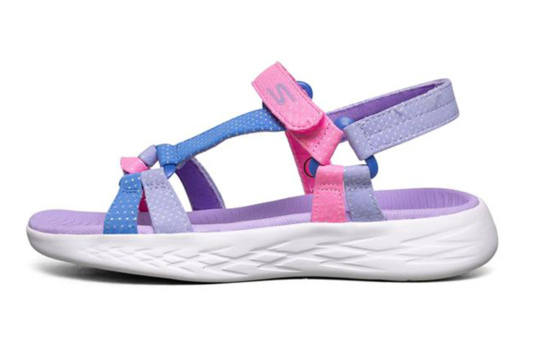 (Youth) Skechers On-The-Go 600 'Purple Blue' 302117L-LAV