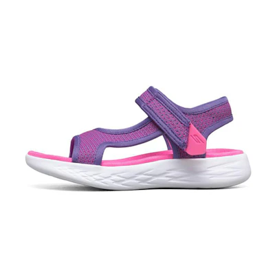 (Youth) Skechers On-The-Go Sandal 'Purple Pink'