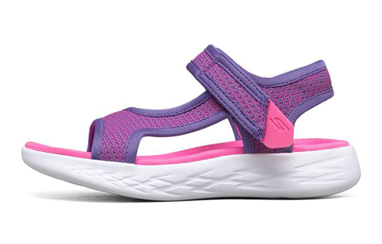 (Youth) Skechers On-The-Go Sandal 'Purple Pink' 86982L-PRPK
