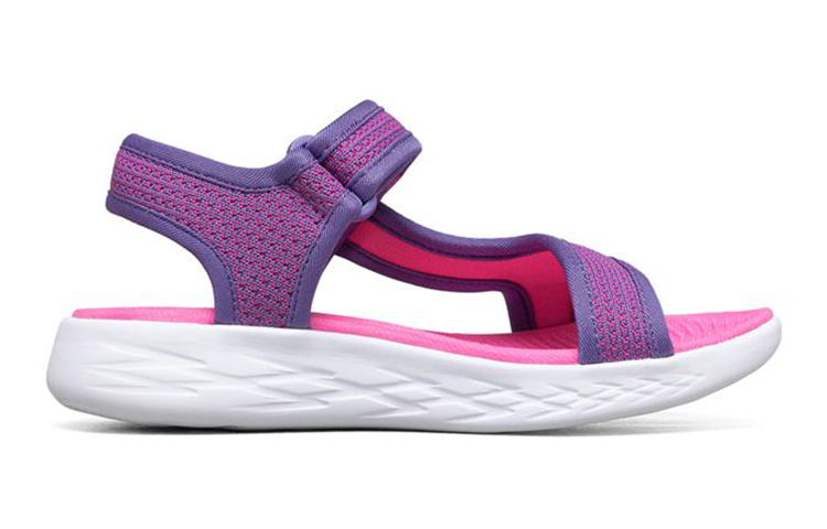 Order (Youth) Skechers On-The-Go Sandal 'Purple Pink' 86982L-PRPK