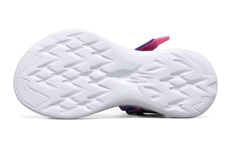 Purchase (Youth) Skechers On-The-Go Sandal 'Purple Pink' 86982L-PRPK