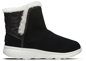 Order 大童 Skechers 保暖加絨 低筒 兒童靴子 黑色