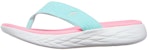 (JR) Skechers On The GO 600 'Sunny Horizon - Hijau Merah Jambu' 302985L-TQPK