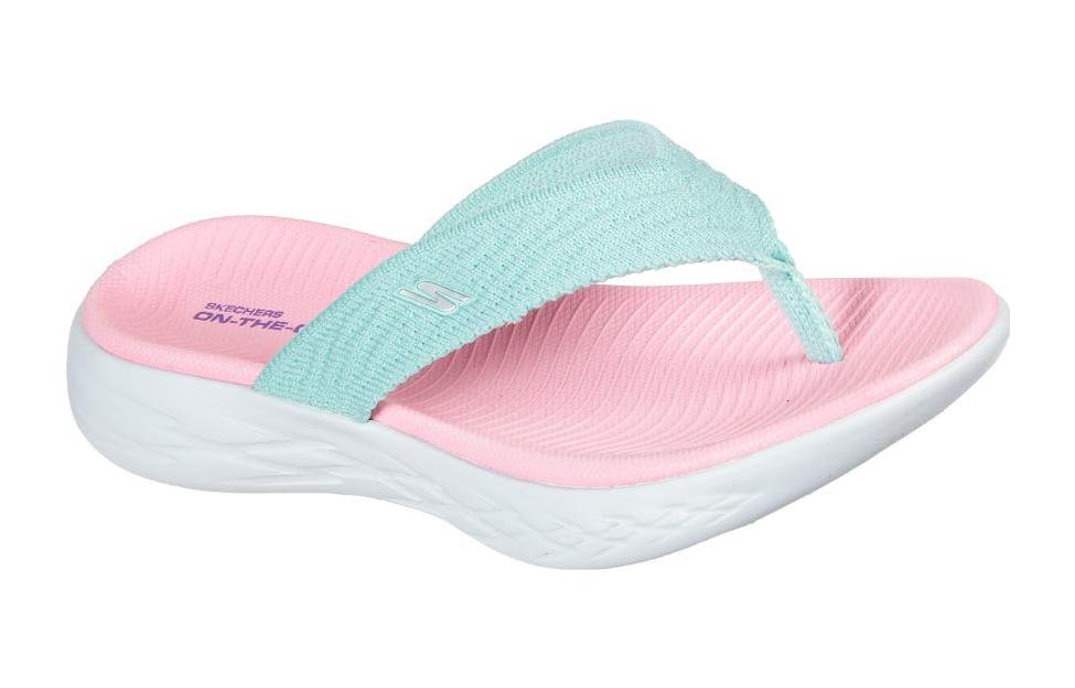 Lookbook (JR) Skechers On The GO 600 'Sunny Horizon - Hijau Merah Jambu' 302985L-TQPK