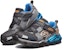 (JR) Skechers Orbiters 'Hitam Biru Berlampu' 90590L-BKRY