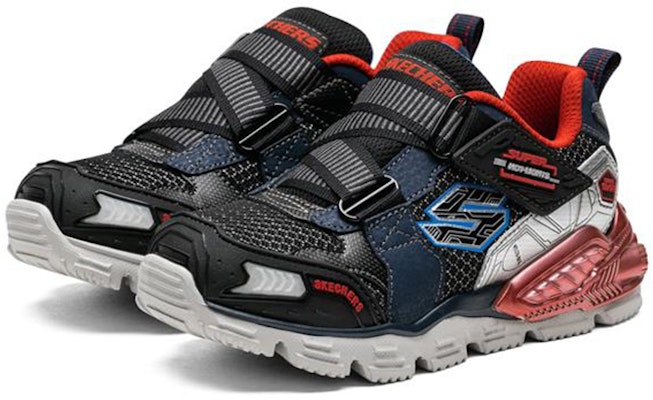 (JR) Skechers Orbiters 'Lampu Biru Merah' 90590L-NVRD Lookbook (JR) Skechers Orbiters 'Lampu Biru Merah' 90590L-NVRD