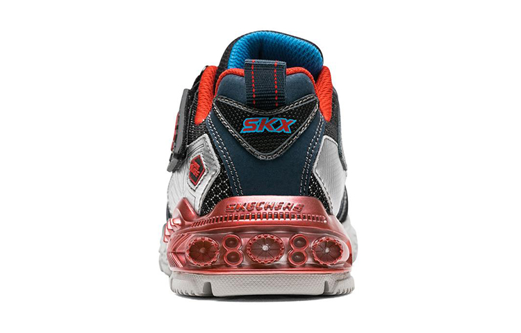 Shop (JR) Skechers Orbiters "蓝红灯" 运动鞋 90590L-NVRD