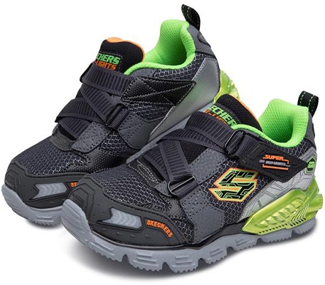 (Youth) Skechers Orbiters 'Grey Green Flash' 90590L-CCLM Lookbook (Youth) Skechers Orbiters 'Grey Green Flash' 90590L-CCLM