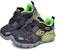 (Youth) Skechers Orbiters 'Grey Green Flash' 90590L-CCLM