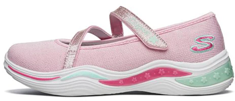 (Youth) Skechers Power Petals 'Pink Mary Jane' 20204L-PNK (Youth) Skechers Power Petals 'Pink Mary Jane' 20204L-PNK