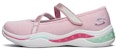 (JR) Skechers Power Petals 'Pink Mary Jane' Kasut Kanak-Kanak Perempuan 20204L-PNK