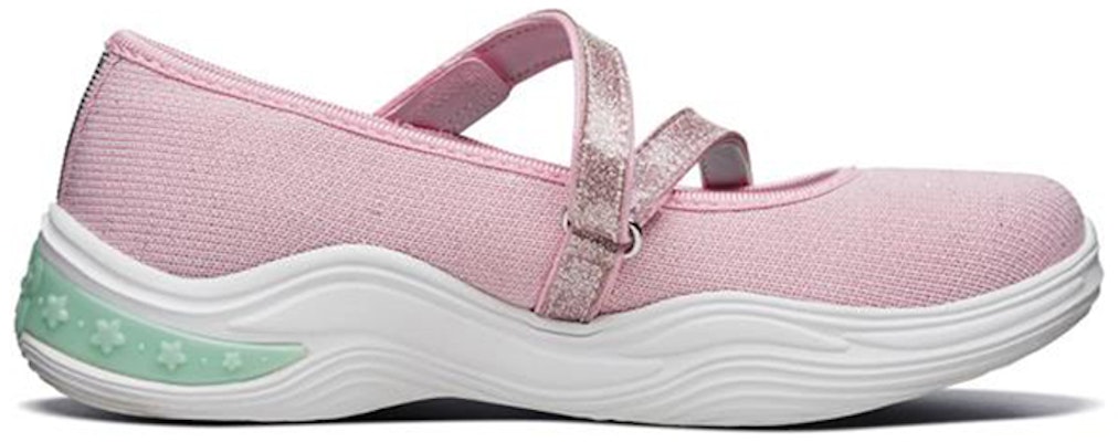 (Youth) Skechers Power Petals 'Pink Mary Jane' 20204L-PNK Order (Youth) Skechers Power Petals 'Pink Mary Jane' 20204L-PNK
