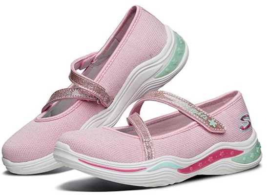 (Youth) Skechers Power Petals 'Pink Mary Jane' 20204L-PNK Lookbook (Youth) Skechers Power Petals 'Pink Mary Jane' 20204L-PNK