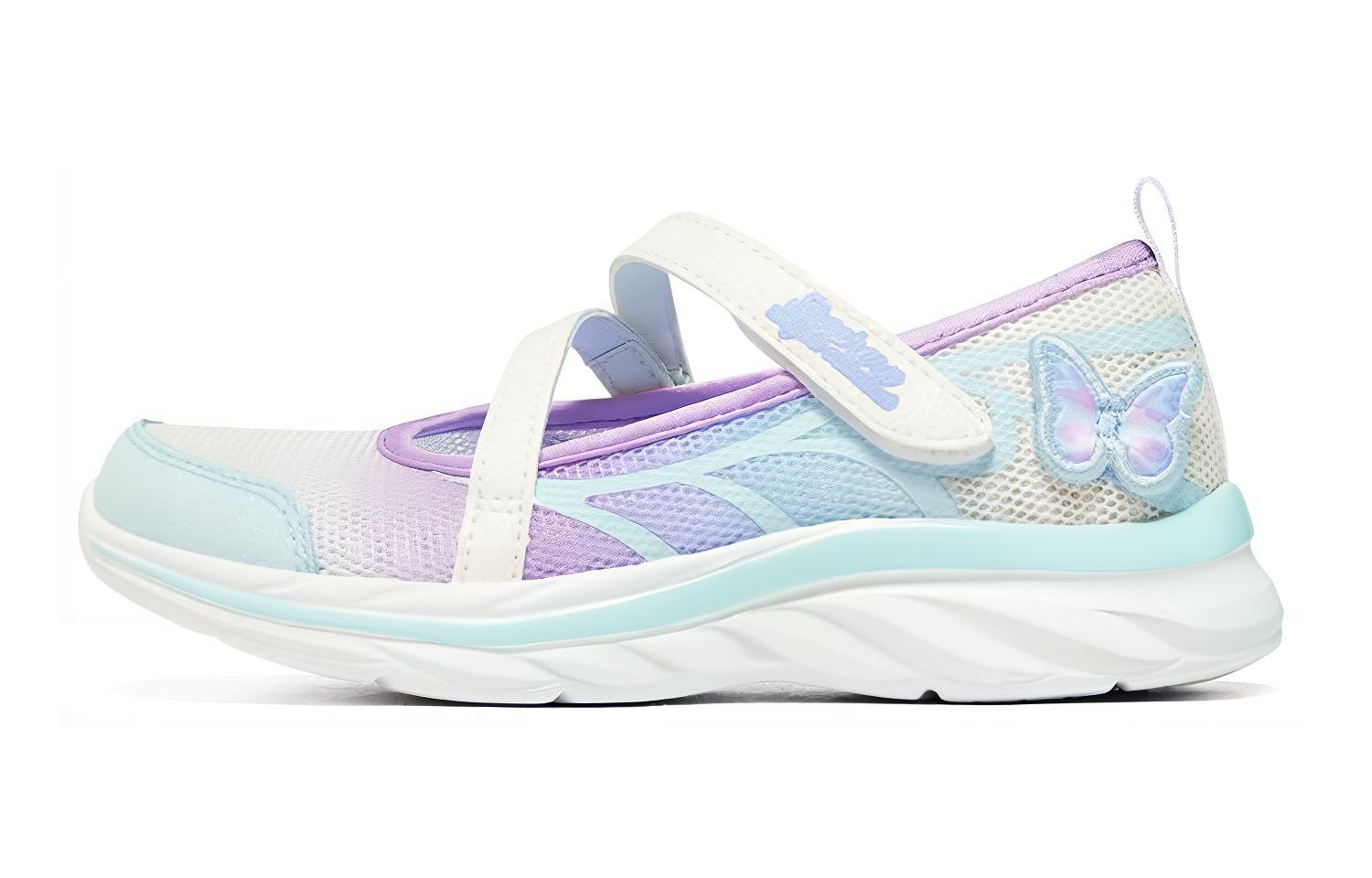 (Youth) Skechers Quick Kicks 'Blue White Purple' 302563L-WMLT