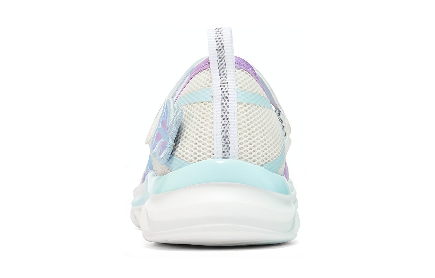 Shop (JR) Skechers Quick Kicks ''Bleu Blanc Violet'' 302563L-WMLT