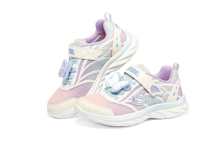 Lookbook (JR) Skechers Quick Kicks ''Blanc Multi'' 302548L-WMLT