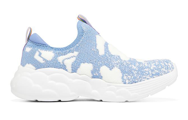 (Youth) Skechers Rainbow Racer 'Blue Light-Up Slip-On' 圖 2