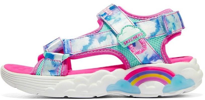 (JR) 斯凯奇 彩虹赛车鞋 '粉蓝色' 302975L-BLU Buy (JR) 斯凯奇 彩虹赛车鞋 '粉蓝色' 302975L-BLU