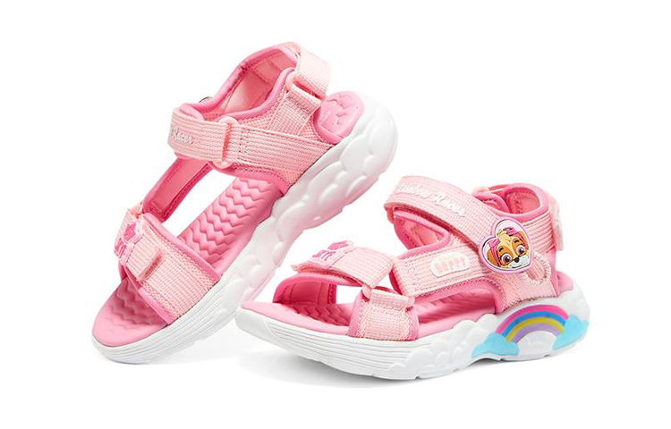 Lookbook (JR) Skechers Rainbow Racer Sandal 'Pink Magic Tape Lampu Berkelip' 317017L-LTPK