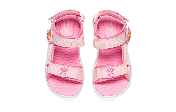 Shop (JR) Skechers Rainbow Racer Sandal 'Pink Magic Tape Lampu Berkelip' 317017L-LTPK