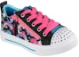 Lookbook (Youth) Skechers Rainbow Shines 'Black Pink' 314793L-BKMT