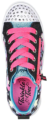 (Youth) Skechers Rainbow Shines 'Black Pink' 314793L-BKMT Shop (Youth) Skechers Rainbow Shines 'Black Pink' 314793L-BKMT