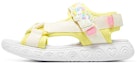 Buy (Youth) Skechers Rainbow Shines Velcro Flash Sandal 'White Rainbow' 314885L-WMLT
