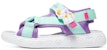 (JR) Skechers Pelangi Bersinar Sandal Velcro 'Ungu Pelangi' 314885L-PRMT