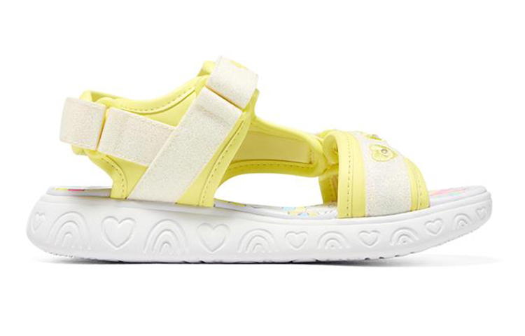 Order (Youth) Skechers Rainbow Shines Velcro Flash Sandal 'White Rainbow' 314885L-WMLT