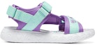 Order (JR) Skechers Pelangi Bersinar Sandal Velcro 'Ungu Pelangi' 314885L-PRMT