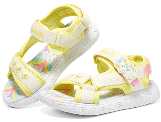 (Youth) Skechers Rainbow Shines Velcro Flash Sandal 'White Rainbow' 314885L-WMLT Lookbook (Youth) Skechers Rainbow Shines Velcro Flash Sandal 'White Rainbow' 314885L-WMLT