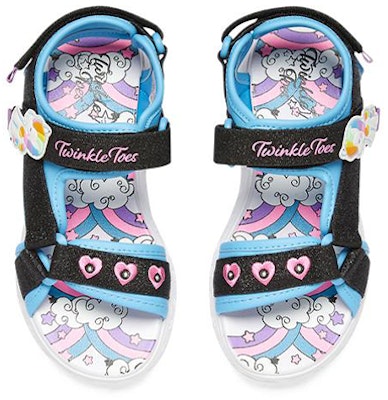 (Youth) Skechers Rainbow Shines Velcro Flash Sandal 'Blue Multicolor' 314885L-BLMT Shop (Youth) Skechers Rainbow Shines Velcro Flash Sandal 'Blue Multicolor' 314885L-BLMT