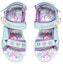 Shop (JR) Skechers Pelangi Bersinar Sandal Velcro 'Ungu Pelangi' 314885L-PRMT